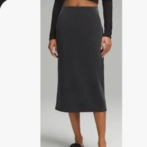 Lululemon Softstreme High-rise Midi Skirt